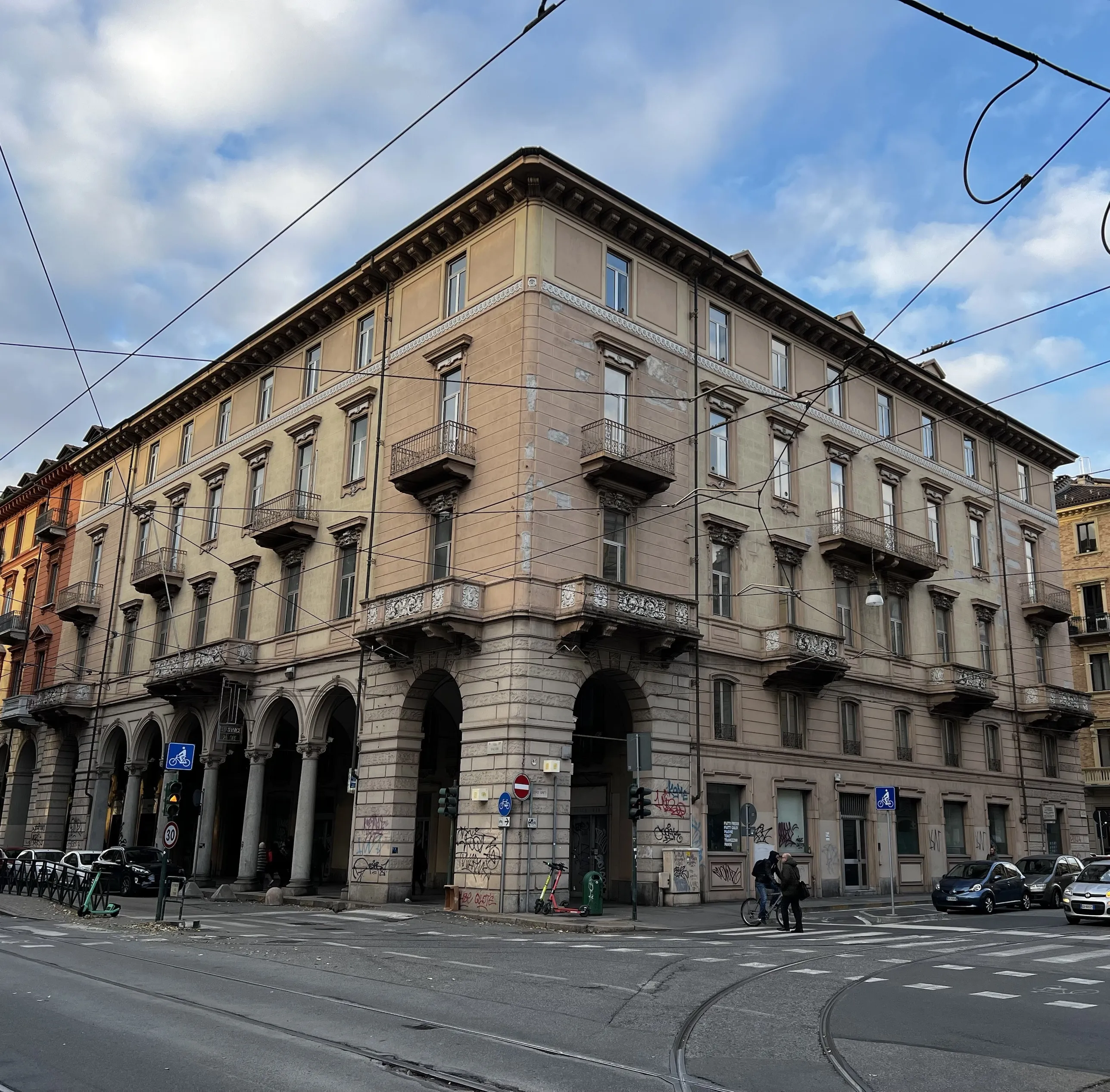 L’edificio prima dell’intervento