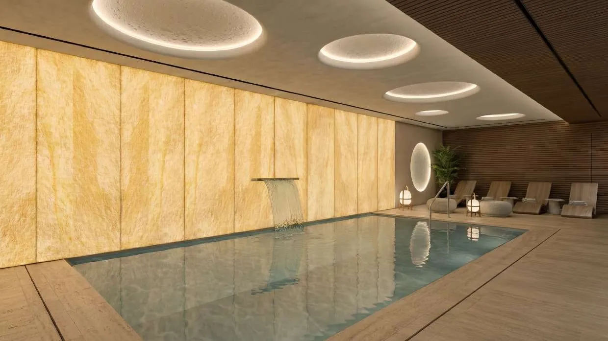 Piscina, render