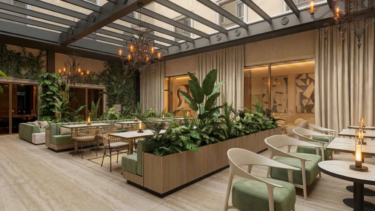 Winter garden